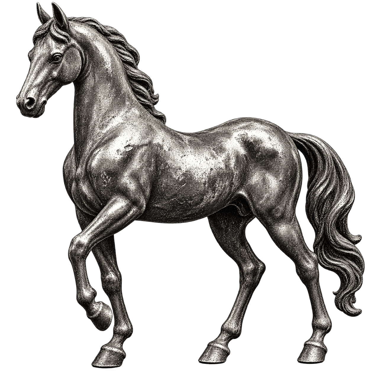 Horse sculpture for the Chinese zodiac