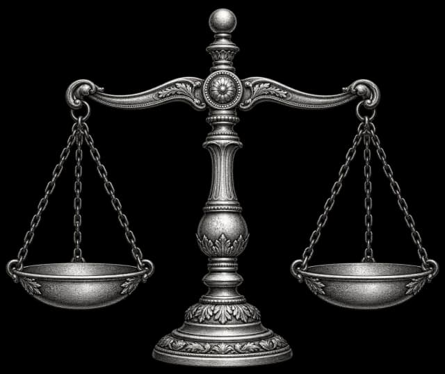 Archival illustration of Libra, the Western zodiac sign
