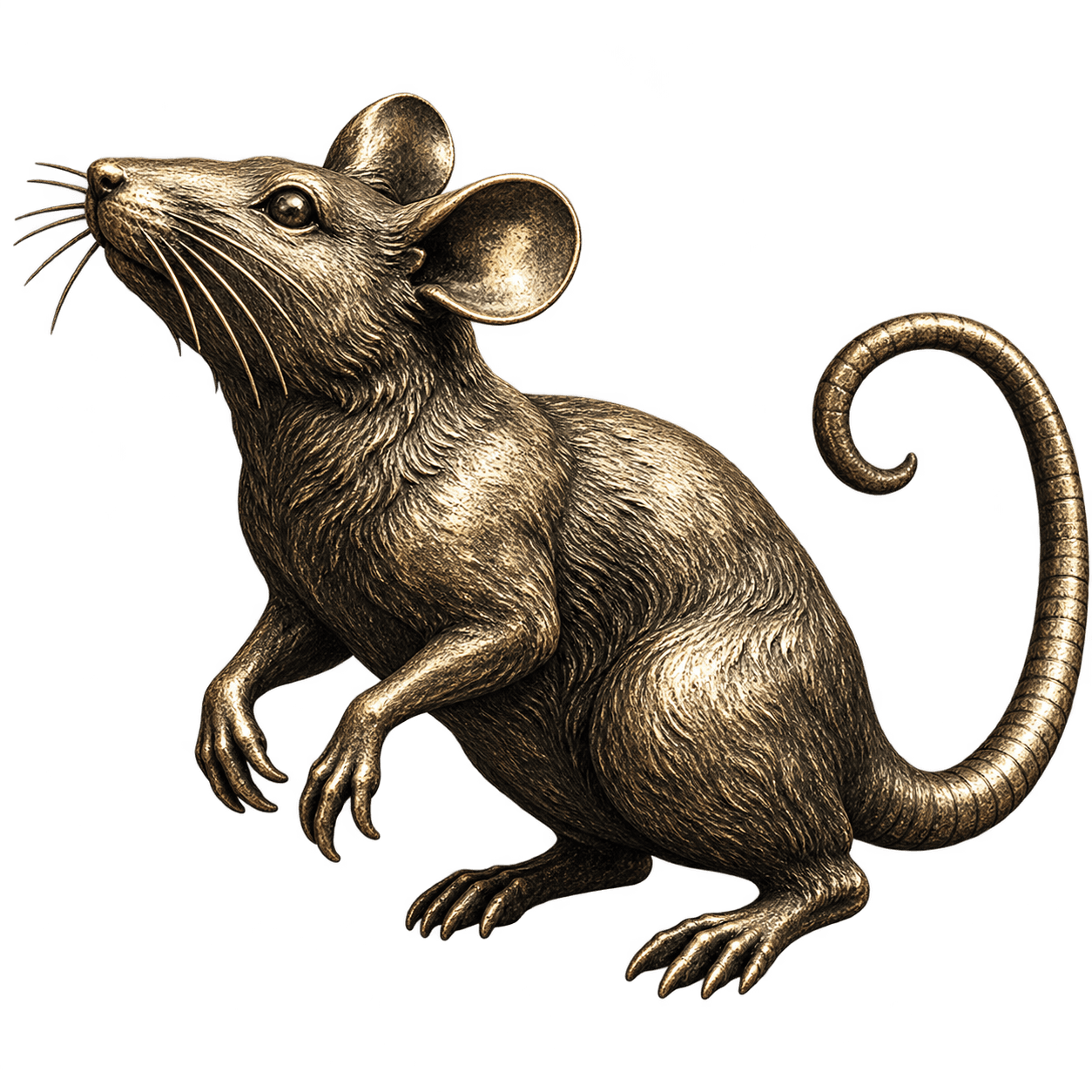 Archival illustration of a Rat